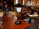 Lyfa bordlampe fra 1950érne  i original stand i standsat 
5000 m2 udstilling