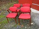 4 Spisestue stole i palisander tegnet af Kai Kristensen
5000 m2 udstilling 
