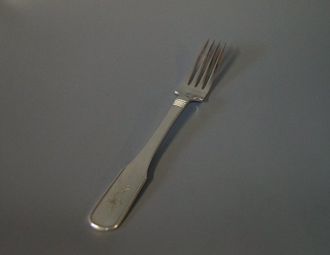 Dinner fork in Thirslund - Hans Hansen, hallmarked silver.5000m2 showroom.
