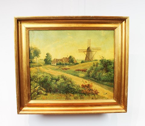oil painting with country motif without signature.
5000m2 showroom.