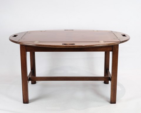 Butler table in mahogany from around 1950s. 5000m2 exhibition
Great condition
