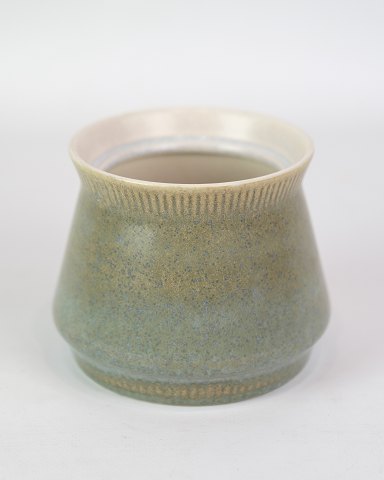 Knabstrup bowl, stoneware, Nødebo, blue colours, 1970s.
Great condition

