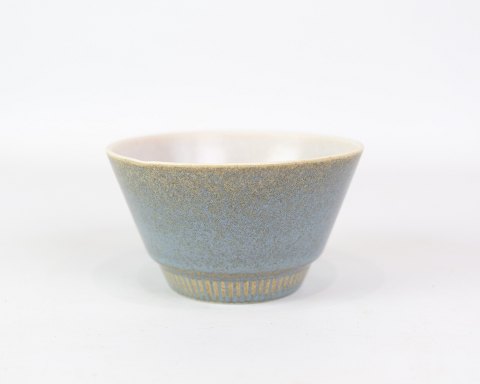 Knabstrup bowl, stoneware, Nødebo, Blue colors, 1970
Great condition
