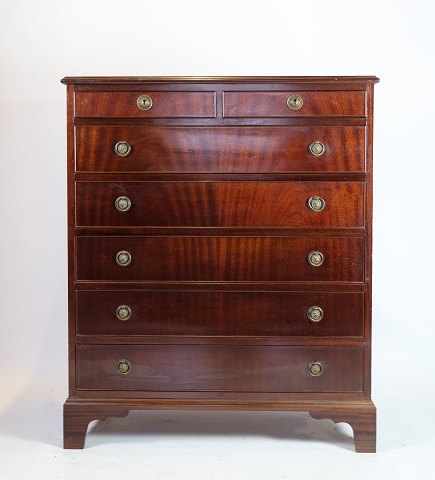 Chest of drawers - Mahogany - 7 drawers - Brass handle - 1930
Great condition

