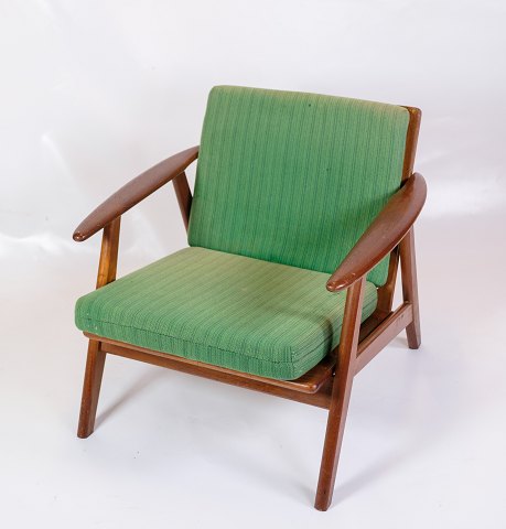 Armchair - Teak - Upholstered in Green Fabric - Danish Design - 1960s
Great condition
