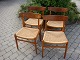 Hans Wegner chairs in  teak model CH 23 in perfect condition  5000 m2 showroom