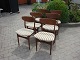 6 pieces of teak chairs Danish design from the 1960 Special model 5000 m2 
showroom
