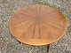 Round coffee table in rosewood Danish design from 1960 5000 m2 showroom
