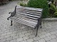 Old French garden bench 5000 m2 showroom