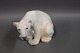 B&G figur siddende isbjørn nr 1629. Højde 13 cm og længde 20 cm.  
5000 m2 udstilling.