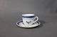 Coffee cup and saucer by Aluminia, 992.
5000m2 showroom.