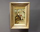 Small painting in light frame signed Nicholson 1891.
5000m2 showroom.
