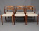 A set of six dining room chairs, model 79, by N.O. Moeller and J.L. Moeller.
5000m2 udstilling.