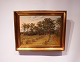 Oil painting of danish nature with gilded frame, by Carl Budtz-Møller b. 1882 d. 
1953
5000m2 showroom.