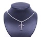 Necklace with pendant in the shape of an airplane, of 925 sterling silver.
5000m2 showroom.
