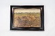 Oil painting with 
harvest motif and black frame.
5000m2 showroom.