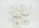 Set of four 
remembrance glass by Holmegaard from the 1890s.
5000m2 showroom.