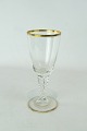 Beer glass decorated with gilded edge from the 1920s.
5000m2 showroom.