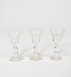 Sæt af tre  Lalaing glas af Holmegaard, i flot antik stand fra 1930erne. 
5000m2 udstilling.