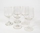 Set of five wine glass, in great antique condition. 
5000m2 showroom.