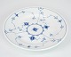 Bing og Grøndahl blue fluted dinner plates in heavy edition called Hotel 
Porcelæn.
Dimensions in cm: H: 3 D: 24.5
Great condition
