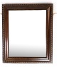 Antique Mirror, dark polished wood, decorations, 1890
Great condition
