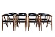 Set of eight dining chairs - Teak wood - Aksel Bender and Ejnar Larsen - 1960
Great condition
