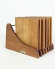 6 Cutting board - Teak wood - Trip Trap Denmark - 1960
Great condition
