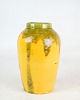 Vase - Keramik - Gul og grønlig glassur - 1960
Flot stand
